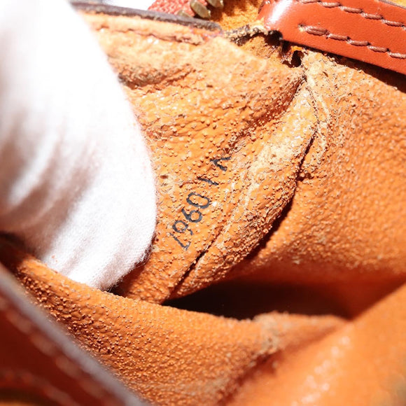 LOUIS VUITTON Epi Mabillon Backpack Brown M52233 LV Auth 127981