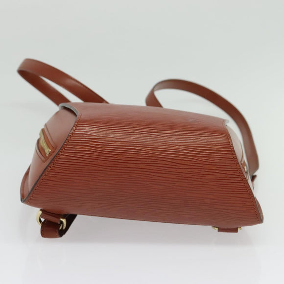 LOUIS VUITTON Epi Mabillon Backpack Brown M52233 LV Auth 127981