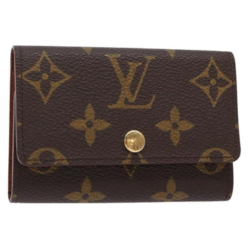 LOUIS VUITTON Monogram Multicles6 Key Case M62630 LV Auth 127983