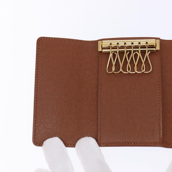 LOUIS VUITTON Monogram Multicles6 Key Case M62630 LV Auth 127983