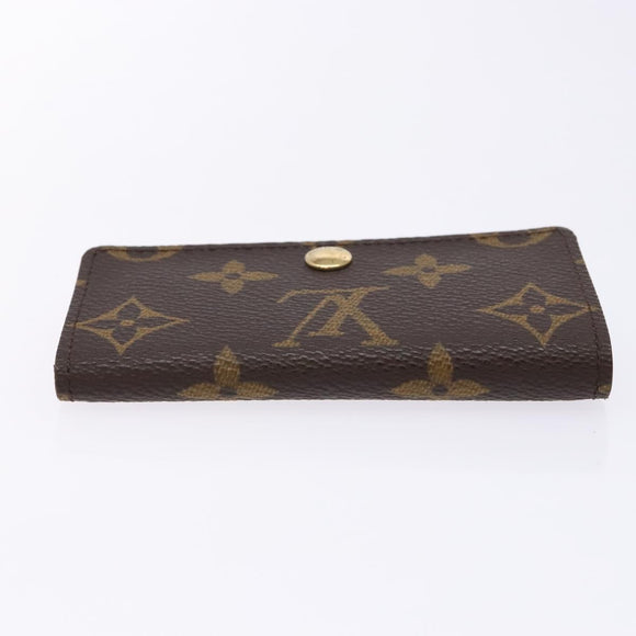 LOUIS VUITTON Monogram Multicles6 Key Case M62630 LV Auth 127983