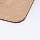 LOUIS VUITTON Vernis Pochette Cles NM Coin Rose Valerine M61286 LV Auth 127985-14