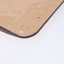 LOUIS VUITTON Vernis Pochette Cles NM Coin Rose Valerine M61286 LV Auth 127985-7