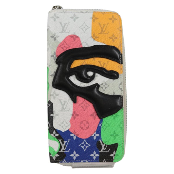 LOUIS VUITTON Monogram LV Portrait Zippy Wallet Vertical M82590 LV Auth 127987M