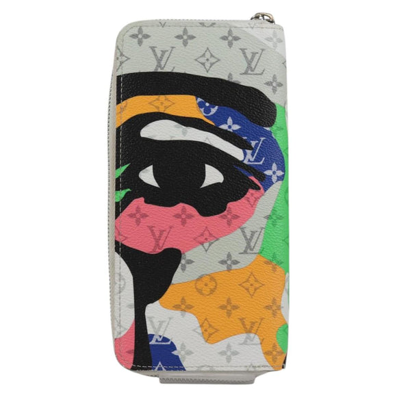 LOUIS VUITTON Monogram LV Portrait Zippy Wallet Vertical M82590 LV Auth 127987M