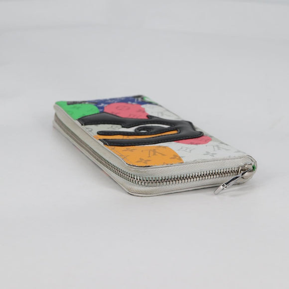 LOUIS VUITTON Monogram LV Portrait Zippy Wallet Vertical M82590 LV Auth 127987M