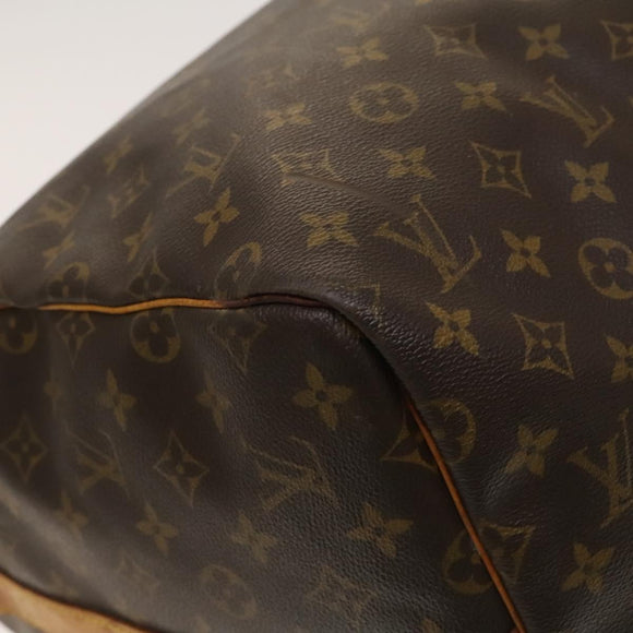 LOUIS VUITTON Monogram Keepall Bandouliere 55 Boston Bag M41414 LV Auth 127999