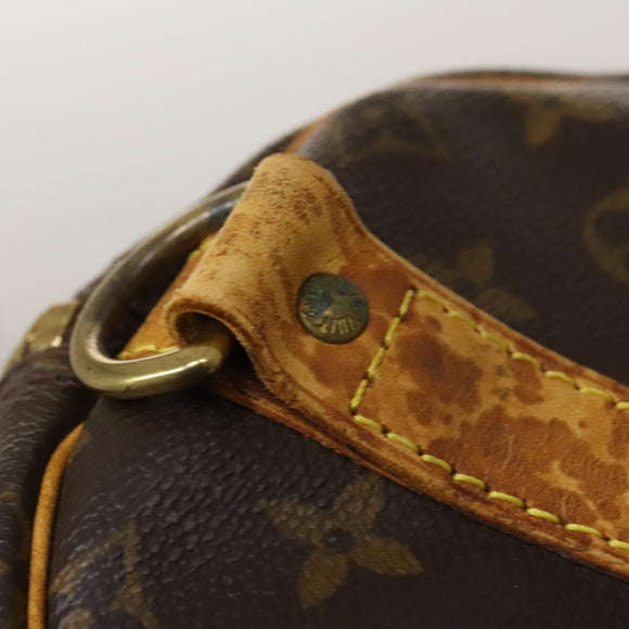 LOUIS VUITTON Monogram Keepall Bandouliere 55 Boston Bag M41414 LV Auth 127999
