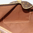 LOUIS VUITTON Monogram Keepall Bandouliere 55 Boston Bag M41414 LV Auth 127999-20