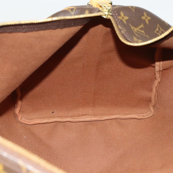 LOUIS VUITTON Monogram Keepall Bandouliere 55 Boston Bag M41414 LV Auth 127999