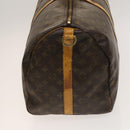 LOUIS VUITTON Monogram Keepall Bandouliere 55 Boston Bag M41414 LV Auth 127999-3