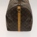 LOUIS VUITTON Monogram Keepall Bandouliere 55 Boston Bag M41414 LV Auth 127999-4