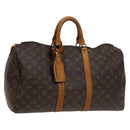 LOUIS VUITTON Monogram Keepall 45 Boston Bag M41428 LV Auth 128000-1