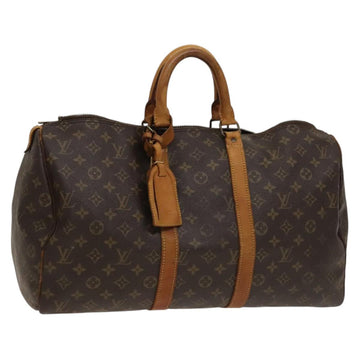 LOUIS VUITTON Monogram Keepall 45 Boston Bag M41428 LV Auth 128000