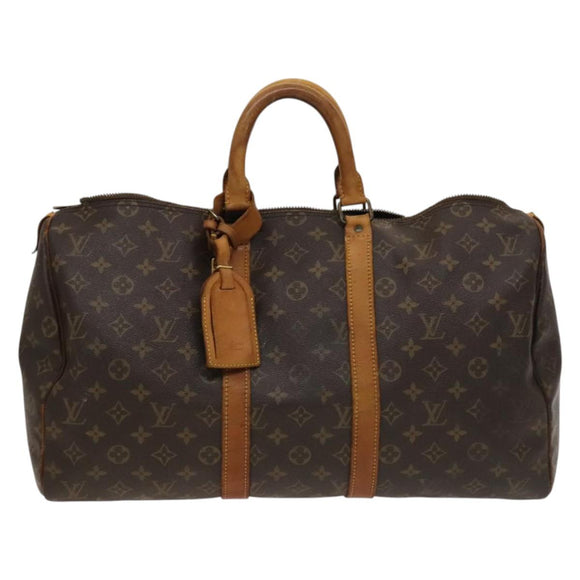 LOUIS VUITTON Monogram Keepall 45 Boston Bag M41428 LV Auth 128000