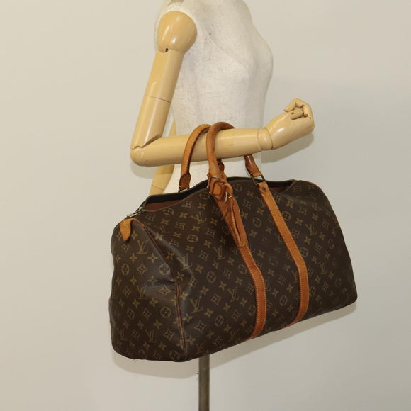 LOUIS VUITTON Monogram Keepall 45 Boston Bag M41428 LV Auth 128000