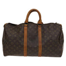 LOUIS VUITTON Monogram Keepall 45 Boston Bag M41428 LV Auth 128000-2