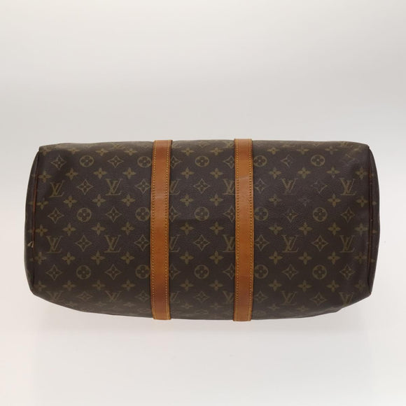 LOUIS VUITTON Monogram Keepall 45 Boston Bag M41428 LV Auth 128000