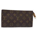 LOUIS VUITTON Monogram Bucket GM Accessory Pouch LV Auth 128002-1