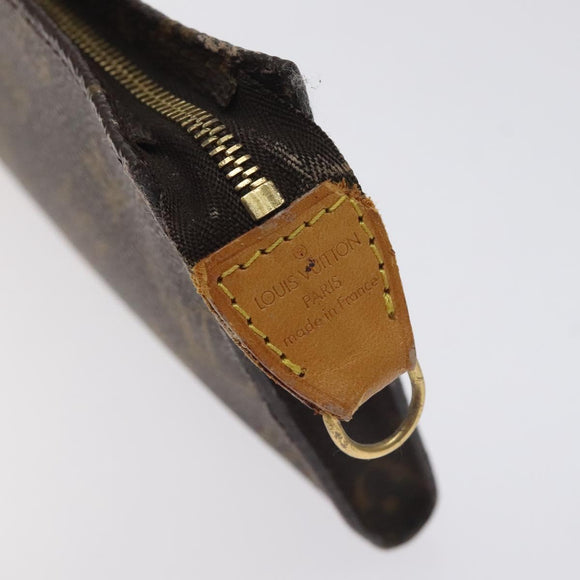 LOUIS VUITTON Monogram Bucket GM Accessory Pouch LV Auth 128002