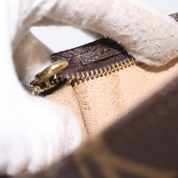 LOUIS VUITTON Monogram Bucket GM Accessory Pouch LV Auth 128002