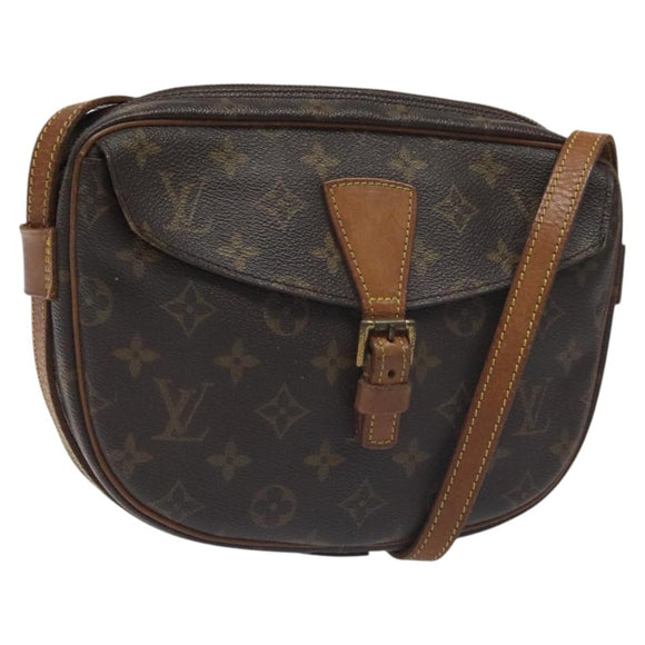 LOUIS VUITTON Monogram Jeune Fille MM Shoulder Bag M51226 LV Auth 128005
