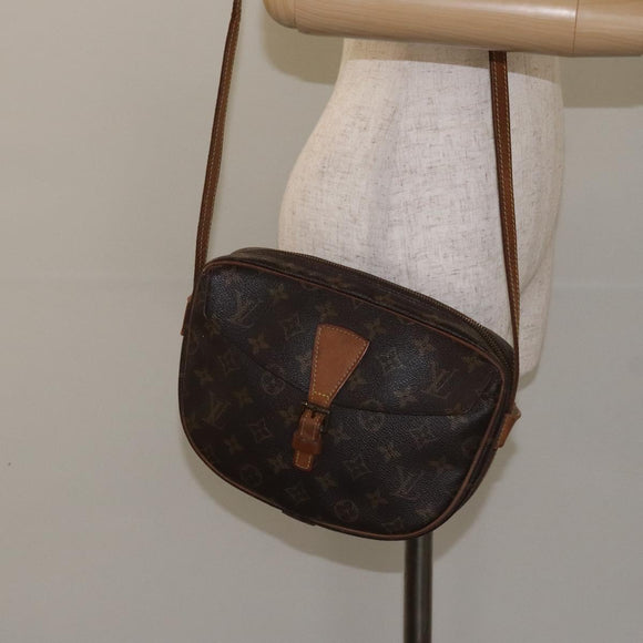 LOUIS VUITTON Monogram Jeune Fille MM Shoulder Bag M51226 LV Auth 128005