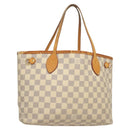 LOUIS VUITTON Damier Azur Neverfull PM Tote Bag N41362 LV Auth 128010-1