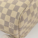 LOUIS VUITTON Damier Azur Neverfull PM Tote Bag N41362 LV Auth 128010-16