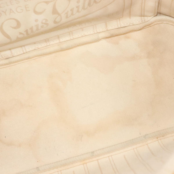 LOUIS VUITTON Damier Azur Neverfull PM Tote Bag N41362 LV Auth 128010