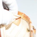 LOUIS VUITTON Damier Azur Neverfull PM Tote Bag N41362 LV Auth 128010-12