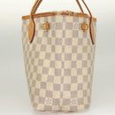 LOUIS VUITTON Damier Azur Neverfull PM Tote Bag N41362 LV Auth 128010-3