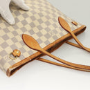 LOUIS VUITTON Damier Azur Neverfull PM Tote Bag N41362 LV Auth 128010-6