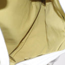 Salvatore Ferragamo Gancini Shoulder Bag Leather White Silver Auth 128020-10