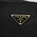 PRADA Hand Bag Nylon Black Gold Auth 128024-18