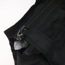 PRADA Hand Bag Nylon Black Gold Auth 128024-9