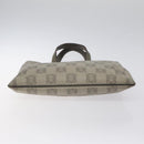 LOEWE Anagram Hand Bag PVC Leather Gray Auth 128042-5