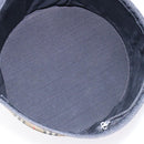 Burberrys Nova Check Vanity Pouch Canvas Beige Gold Auth 128047V-17