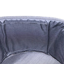 Burberrys Nova Check Vanity Pouch Canvas Beige Gold Auth 128047V-19