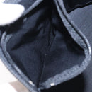 Burberrys Nova Check Vanity Pouch Canvas Beige Gold Auth 128047V-20