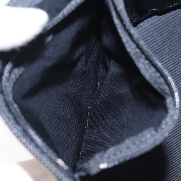 Burberrys Nova Check Vanity Pouch Canvas Beige Gold Auth 128047V