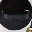 Burberrys Nova Check Vanity Pouch Canvas Beige Gold Auth 128047V-7