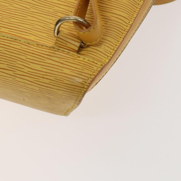 LOUIS VUITTON Epi Mabillon Backpack Yellow M52239 LV Auth 128069