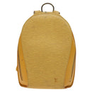 LOUIS VUITTON Epi Mabillon Backpack Yellow M52239 LV Auth 128069-13