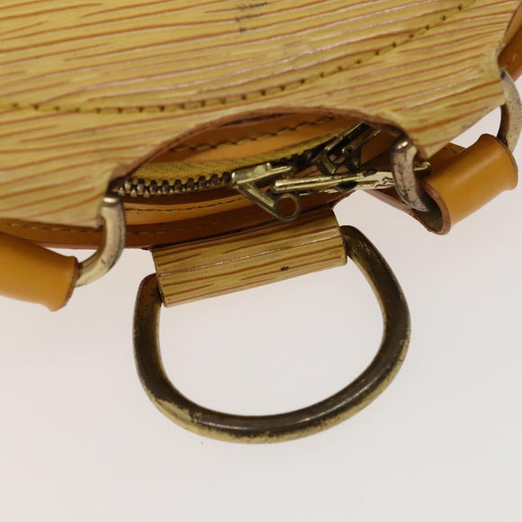 LOUIS VUITTON Epi Mabillon Backpack Yellow M52239 LV Auth 128069
