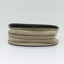 Chloe Nile Hand Bag Leather 2way Beige Gold Auth 128074-5