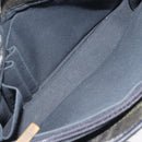 BURBERRY Nova Check Hand Bag Wool Khaki Auth 128075-10