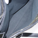 BURBERRY Nova Check Hand Bag Wool Khaki Auth 128075-20