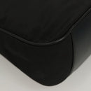 GUCCI Bamboo Hand Bag Canvas 2way Black Silver 001 1638 Auth 128076-9