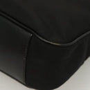 GUCCI Bamboo Hand Bag Canvas 2way Black Silver 001 1638 Auth 128076-14